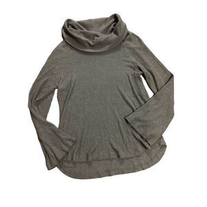 Anthropologie‎ Maeve Maurisa Cowlneck Thermal Sweater XS Olive green